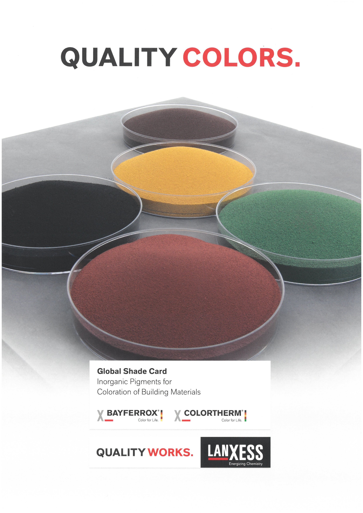 Bayferrox Pigments for Construction Materials